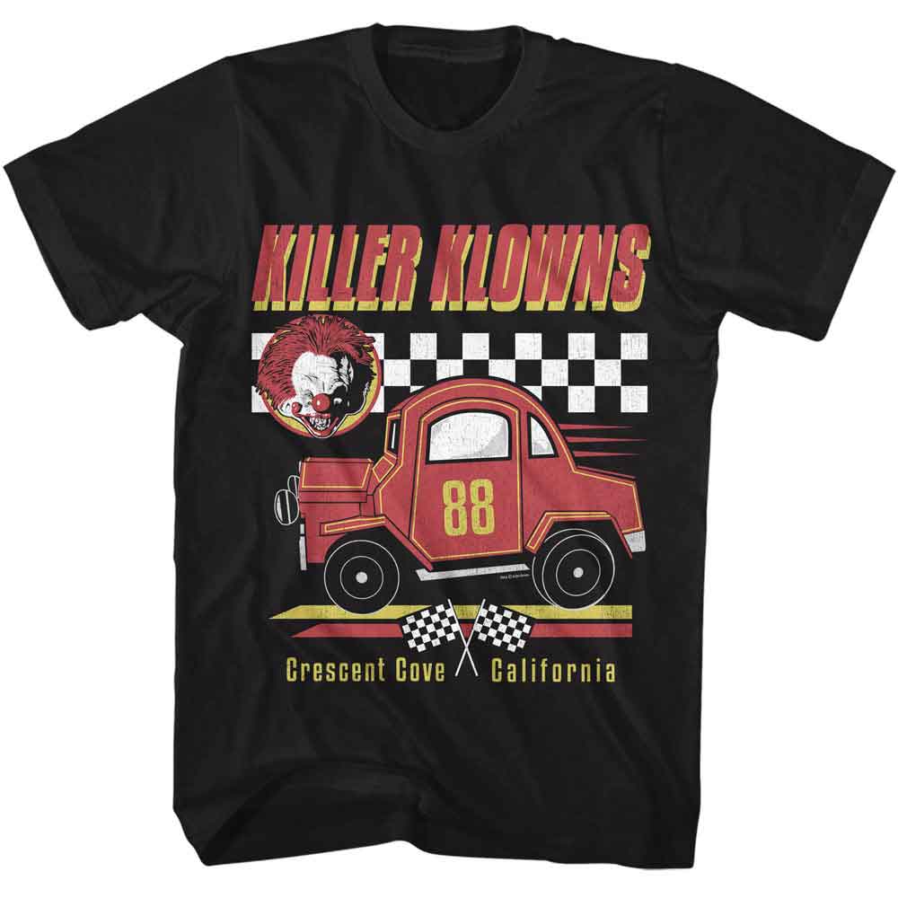 KILLER KLOWNS-KILLER KLOWNS CAR-BLACK ADULT S/S TSHIRT
