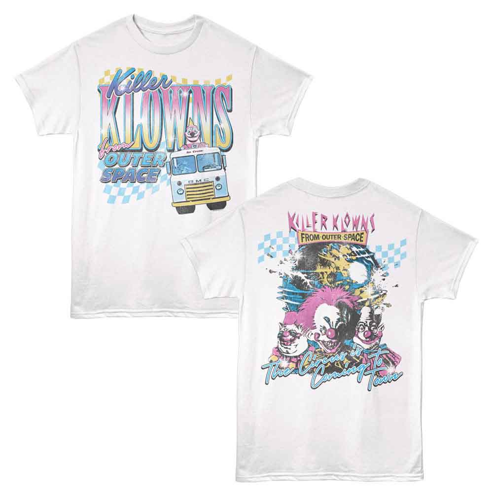 Killer Klowns From Outer Space - Killer Klowns Ice Cream Pastel F B T-Shirt