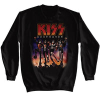 Thumbnail for KISS-KISS DESTROYER-BLACK ADULT L/S SWEATSHIRT
