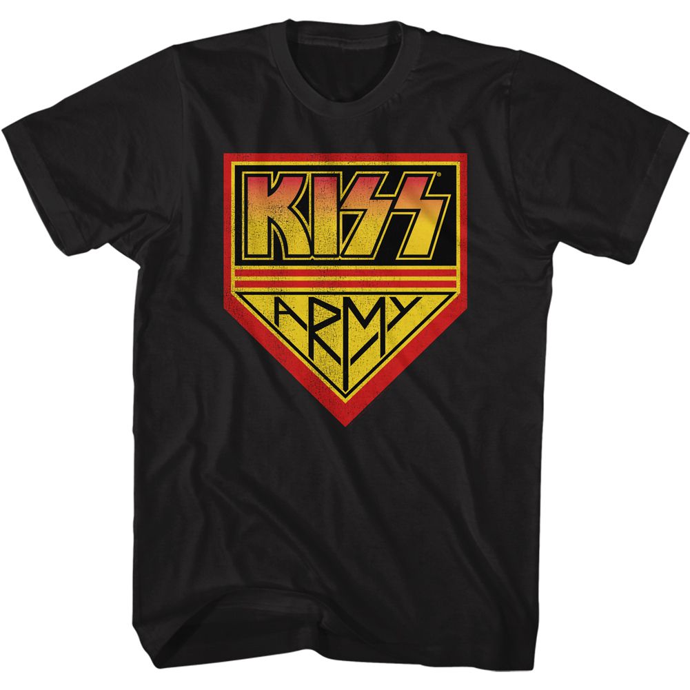 KISS-KISSARMY-BLACK ADULT S/S TSHIRT