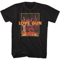 Thumbnail for KISS-LOVE GUN JAPANESE TXT-BLACK ADULT S/S TSHIRT