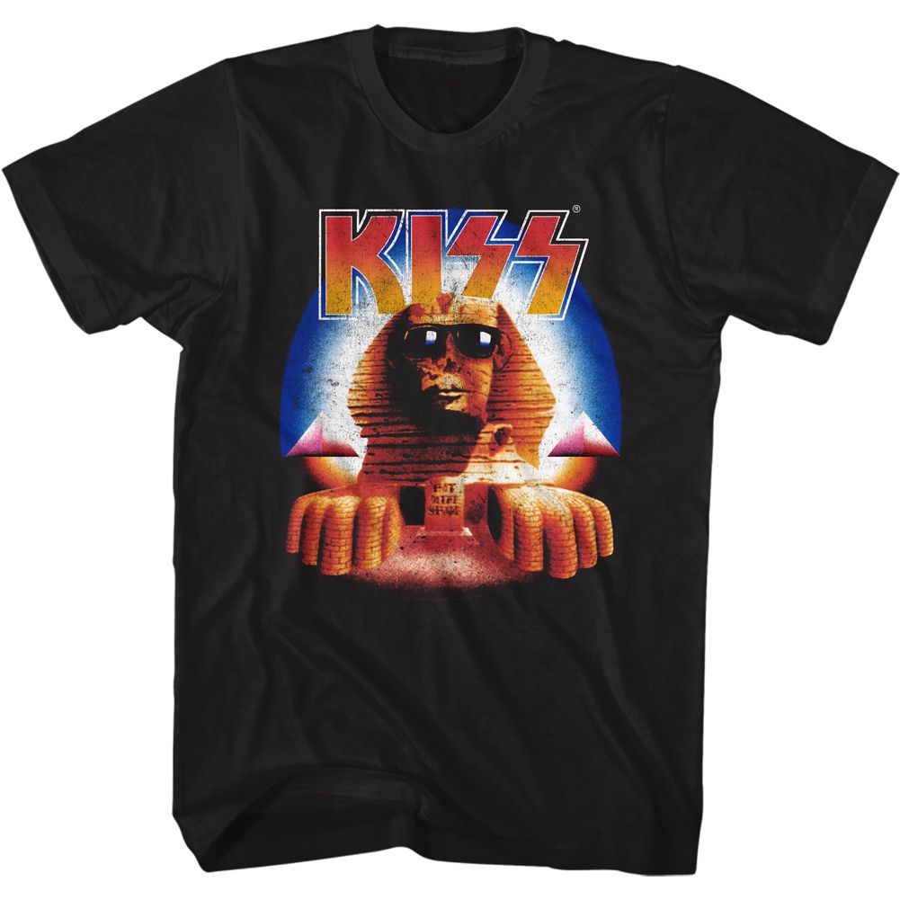 KISS-HITS SPHINX-BLACK ADULT S/S TSHIRT