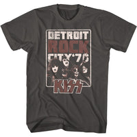 Thumbnail for KISS-DETROIT ROCK CITY-SMOKE ADULT S/S TSHIRT