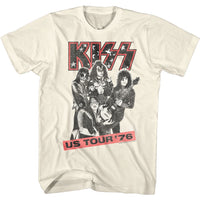 Thumbnail for KISS-USTOUR76-NATURAL ADULT S/S TSHIRT
