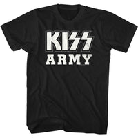 Thumbnail for KISS-BWKISSARMY-BLACK ADULT S/S TSHIRT