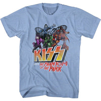 Thumbnail for KISS-PARK PHANTOM-LIGHT BLUE HEATHER ADULT S/S TSHIRT
