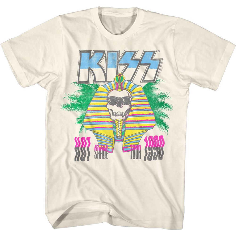 KISS-KISS EGYPTIAN SHADE-IVORY ADULT S/S COMFORT COLOR TSHIRT
