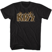 Thumbnail for KISS-KISS STARS-BLACK ADULT S/S TSHIRT