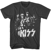 Thumbnail for KISS-KISS LIGHTS-SMOKE ADULT S/S TSHIRT