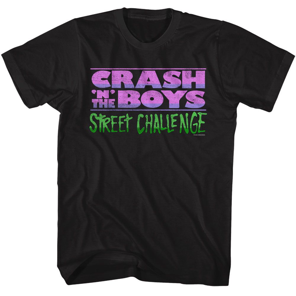 RIVER CITY RANSOM-RIVER CITY RANSOM CRASH N THE BOYS LOGO-BLACK ADULT S/S TSHIRT