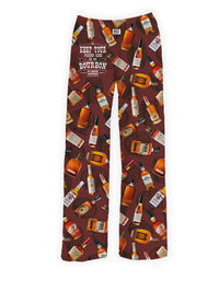 Thumbnail for BRIEF INSANITY Keep Your Bourbon Closer Pajama Lounge Pants