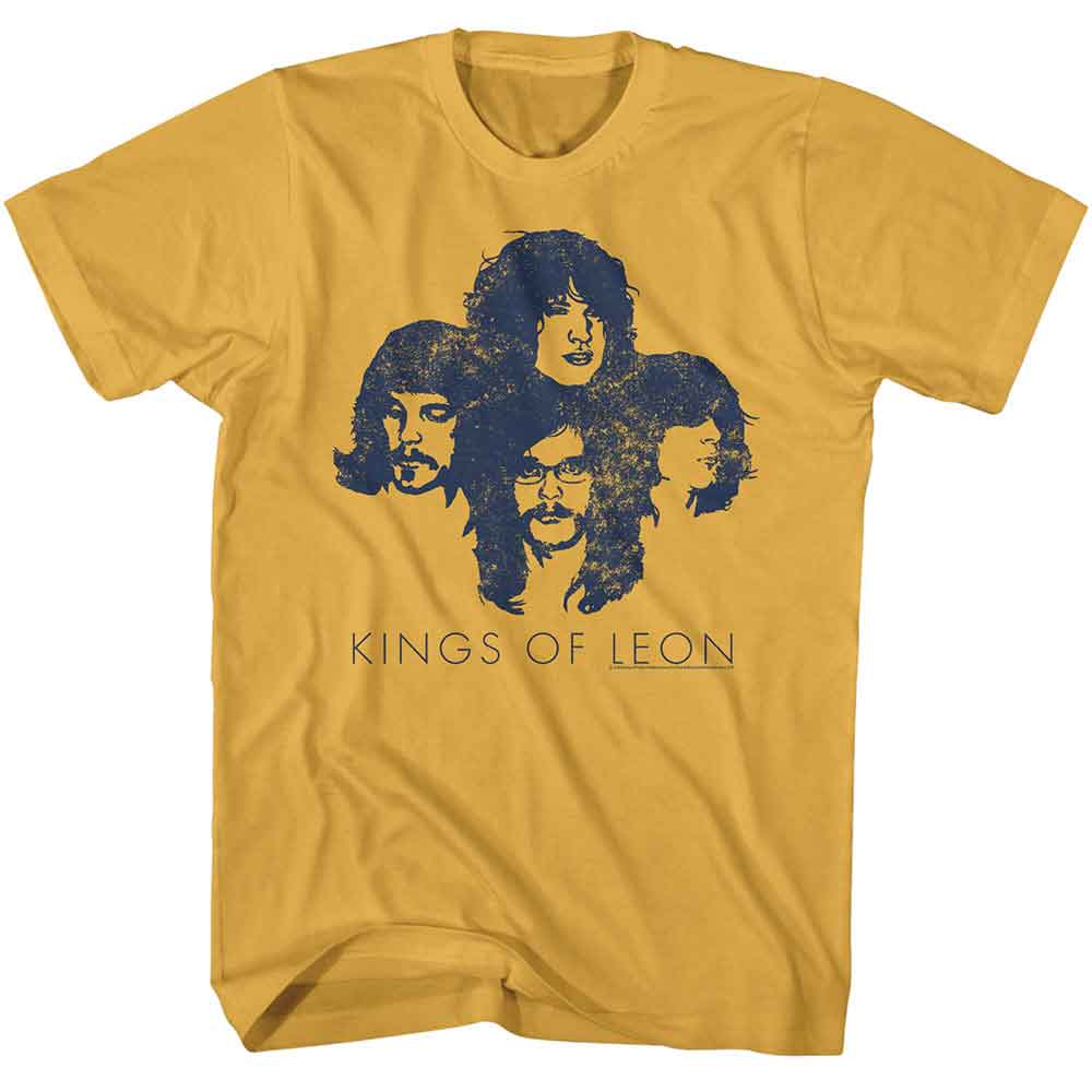 KINGS OF LEON-KINGS OF LEON SILHOUETTES-GINGER ADULT S/S TSHIRT