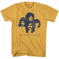 Thumbnail for KINGS OF LEON-KINGS OF LEON SILHOUETTES-GINGER ADULT S/S TSHIRT