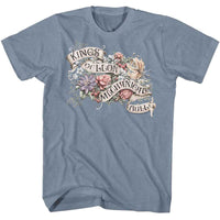 Thumbnail for KINGS OF LEON-KINGS OF LEON MECHANICAL BULL-INDIGO HEATHER ADULT S/S TSHIRT