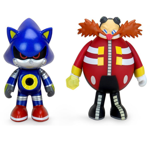 KIDROBOT - DR ROBOTNIK & METAL SONIC 3in VINYL 2-PACK