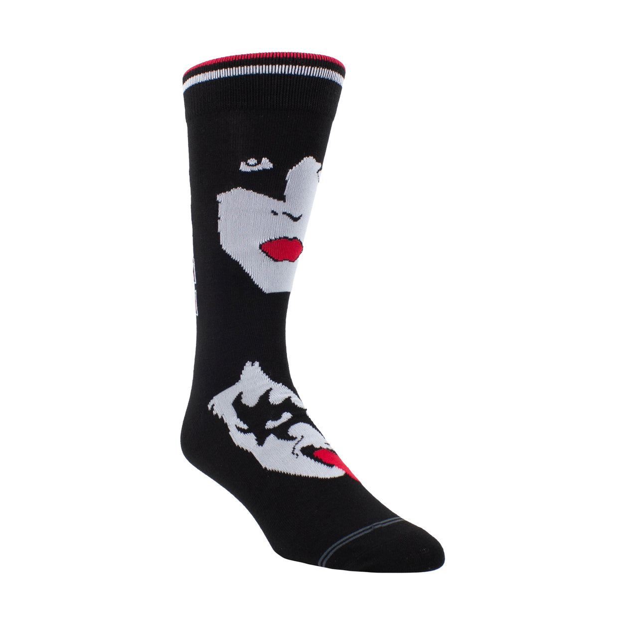 KISS FACES SOCKS, 1 PAIR