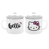 Thumbnail for Hello Kittly Hello  21oz Enamel Camper Mug – 24 pc ppk ($5.75 each)