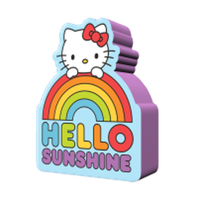 Hello Kitty Rainbow  Large Die Cut MDF Box Wall Sign – 16 pc ppk ($5.50 each)