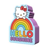 Thumbnail for Hello Kitty Rainbow  Large Die Cut MDF Box Wall Sign – 16 pc ppk ($5.50 each)