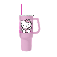 Thumbnail for Hello Kitty Gradient  40oz Stainless Steel Tumbler w Handle – 12 pc ppk ($13.75 each)