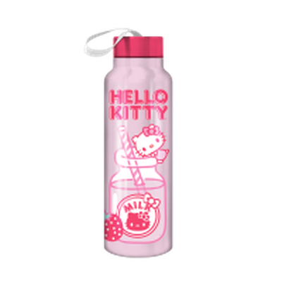 Hello Kitty Kawaii Milk  27oz Stainless Steel Waterbottle with Strap – 12 pc ppk ($8.50 each)