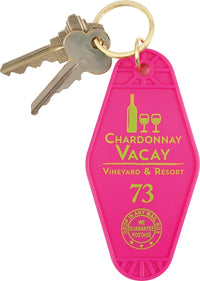 Thumbnail for Chardonnay Vacay Hotel Keyring – 12 PC PPK