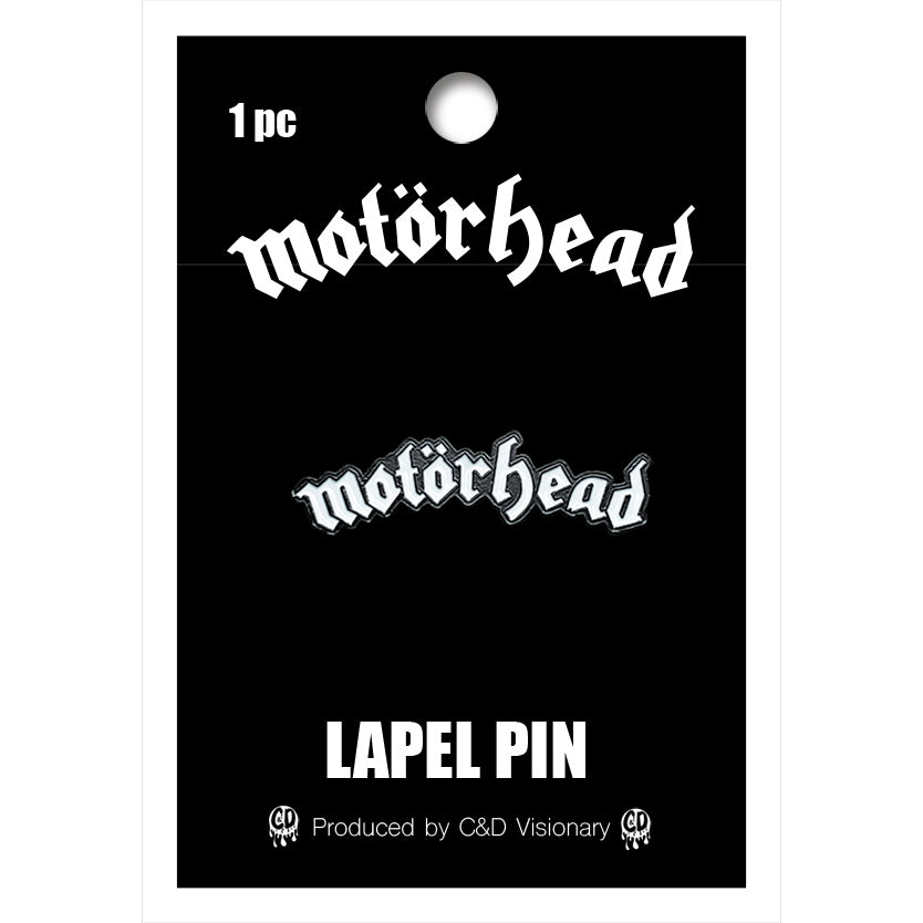 Motorhead Logo 1.5" Lapel Pin - 3 pc prepack