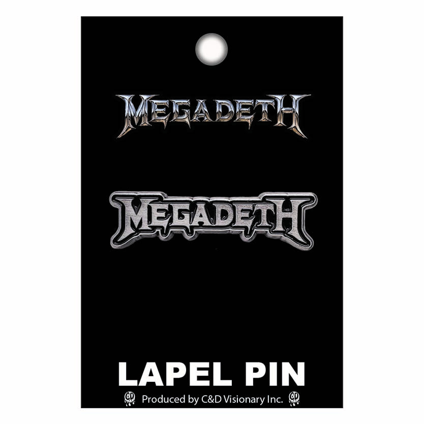 Megadeth Logo 1.5" Lapel Pin - 3 pc prepack
