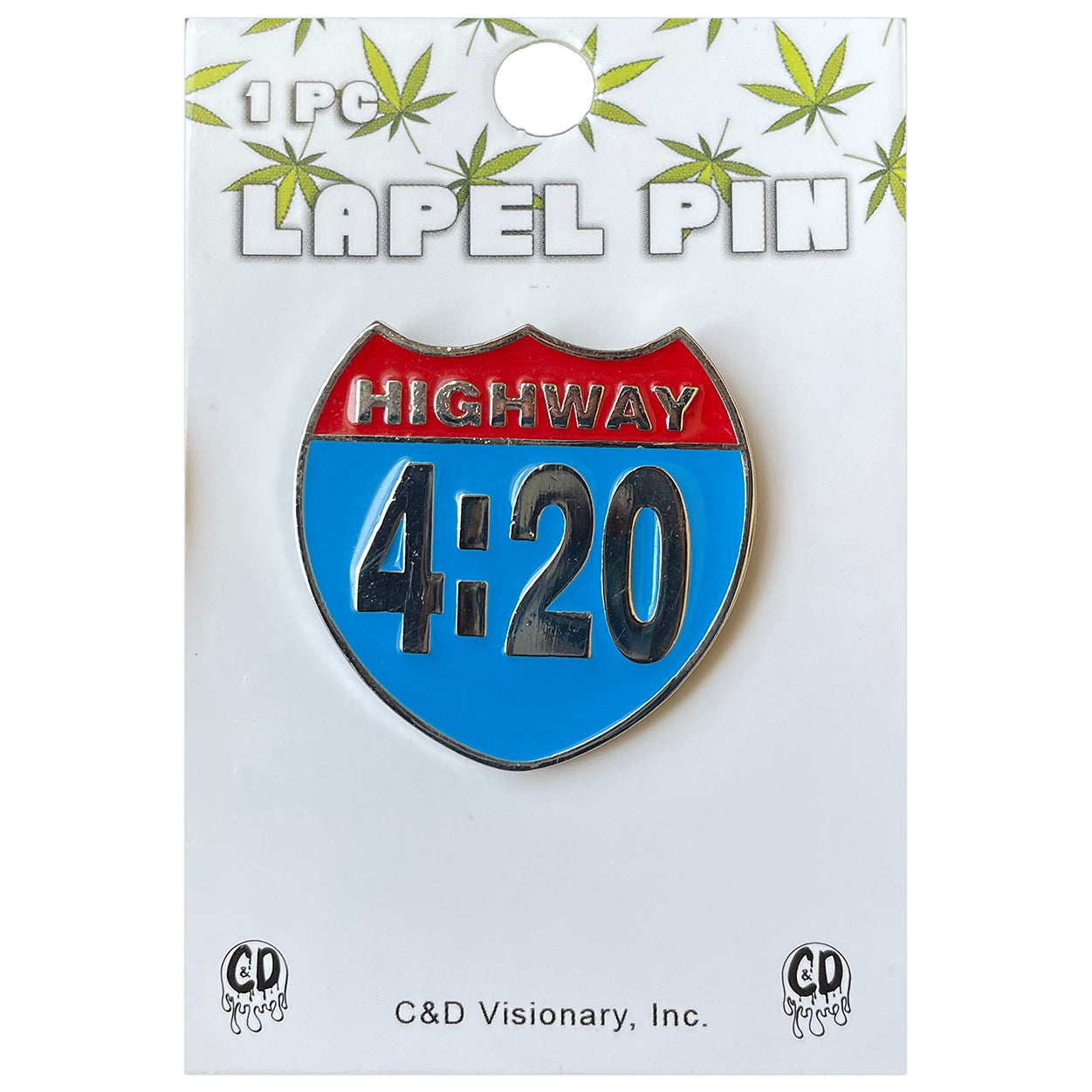 Highway 420 1.25" Lapel Pin - 3 pc prepack
