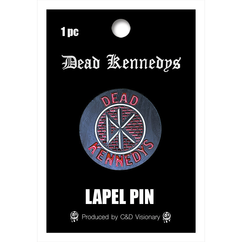 Dead Kennedys Brick Logo 1.25" Lapel Pin - 3 pc prepack