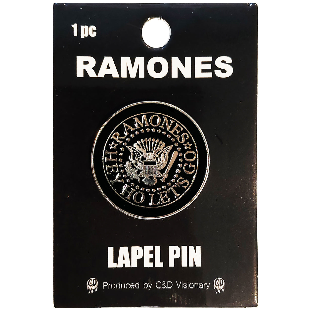 Ramones Hey Ho! 1.25" Lapel Pin - 3 pc prepack