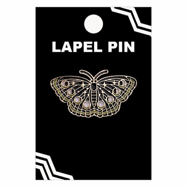 Moon Moth 1.5" Lapel Pin - 3 pc prepack