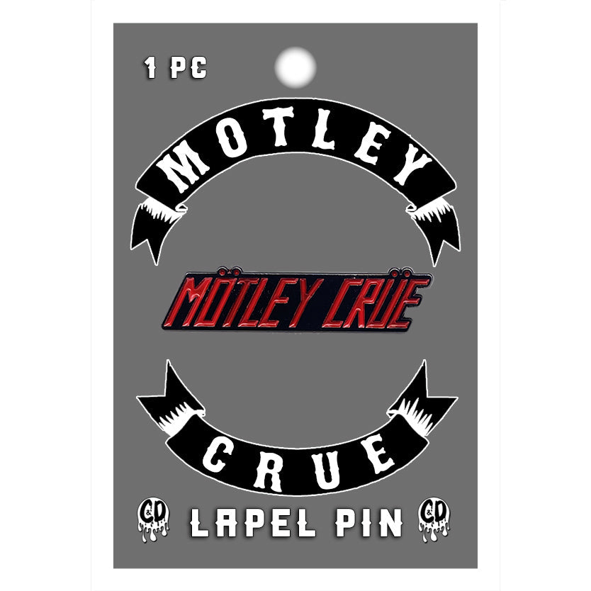 Motley Crue Logo 1.5" Lapel Pin - 3 pc prepack