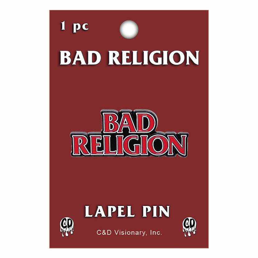 Bad Religion Logo 1.5" Lapel Pin - 3 pc prepack