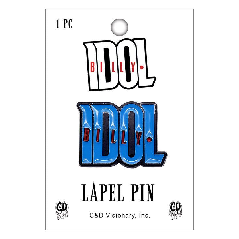 Billy Idol Logo 1.25" Lapel Pin - 3 pc prepack