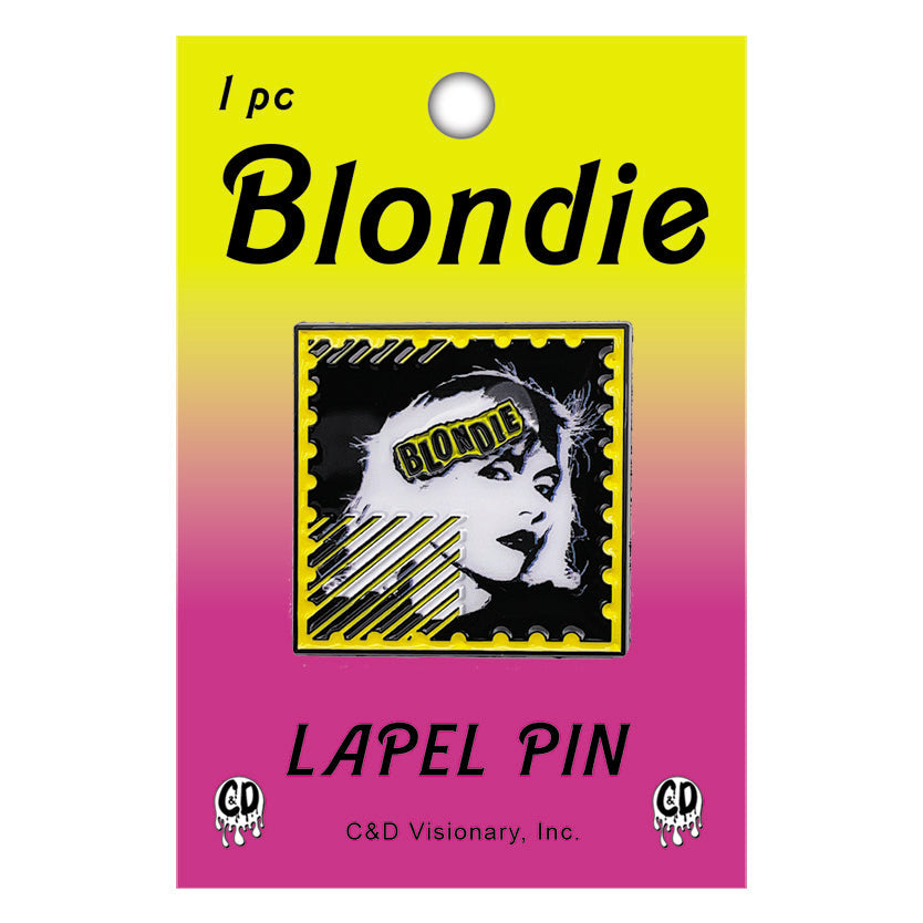 Blondie Stamp Logo 1.1" Lapel Pin - 3 pc prepack
