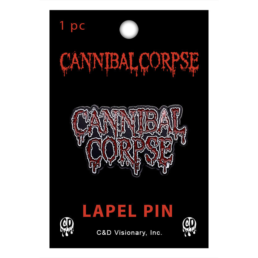 Cannibal Corpse Logo 1.5" Lapel Pin - 3 pc prepack