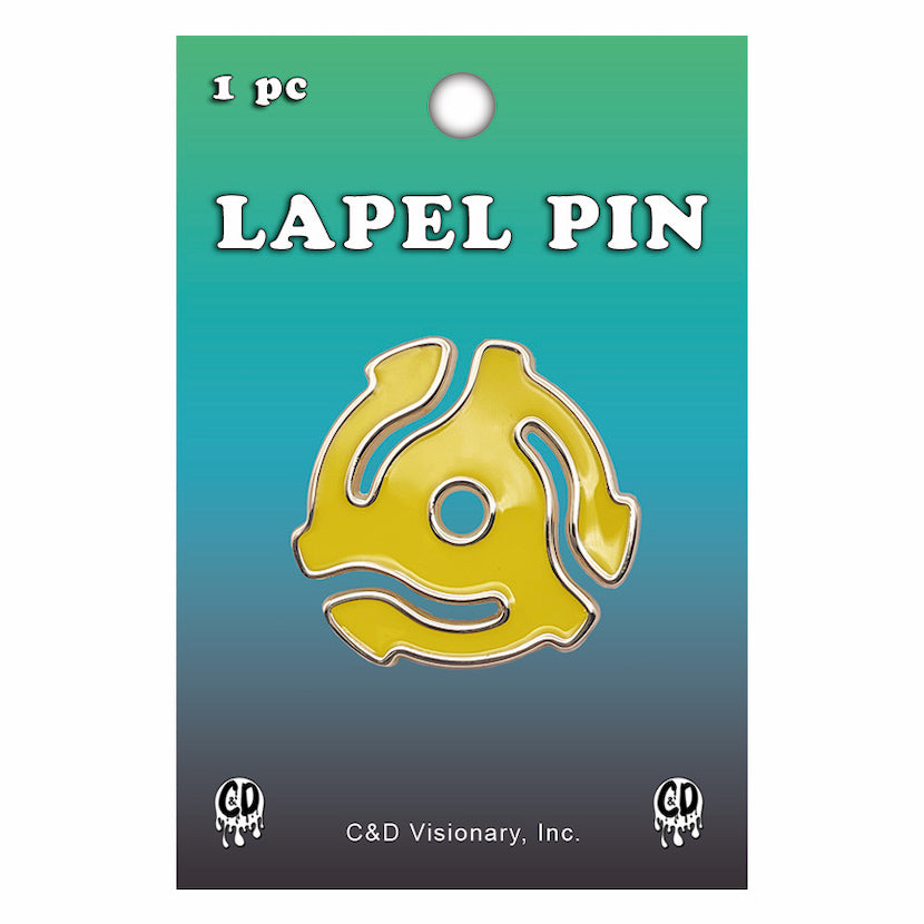 Record Insert 1.25" Lapel Pin - 3 pc prepack