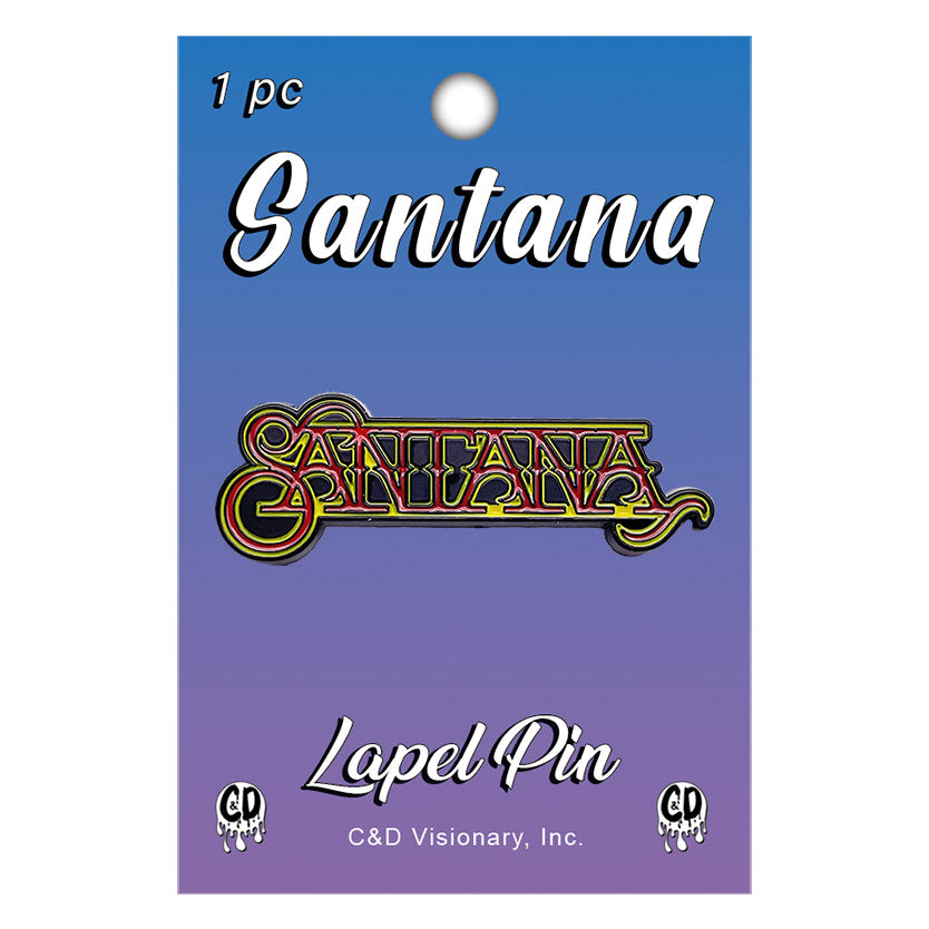 Santana Logo 1.75" Lapel Pin - 3 pc prepack