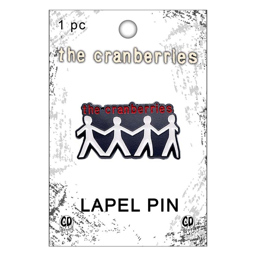 The Cranberries Stickman 1.35" Lapel Pin - 3 pc prepack