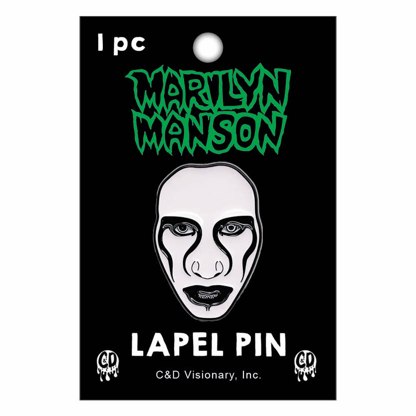 Marilyn Manson Defiant 1.25" Lapel Pin - 3 pc prepack