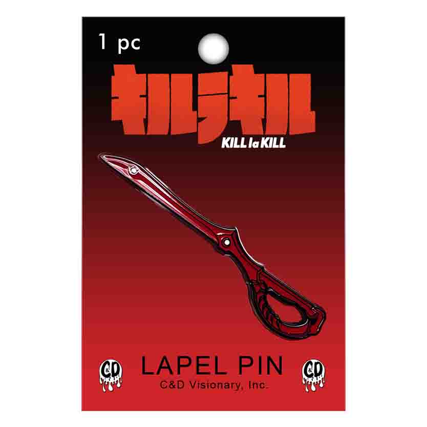 Kill La Kill Ryuko's Blade 1.75" Lapel Pin - 3 pc prepack