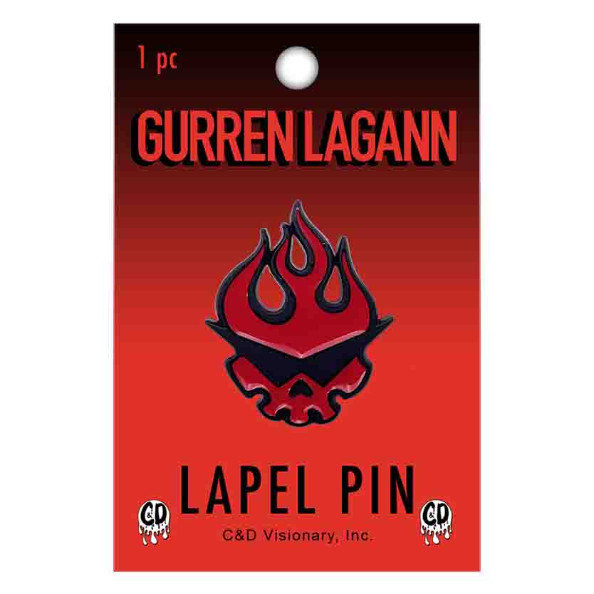 Gurren Lagann Symbol 1.25" Lapel Pin - 3 pc prepack