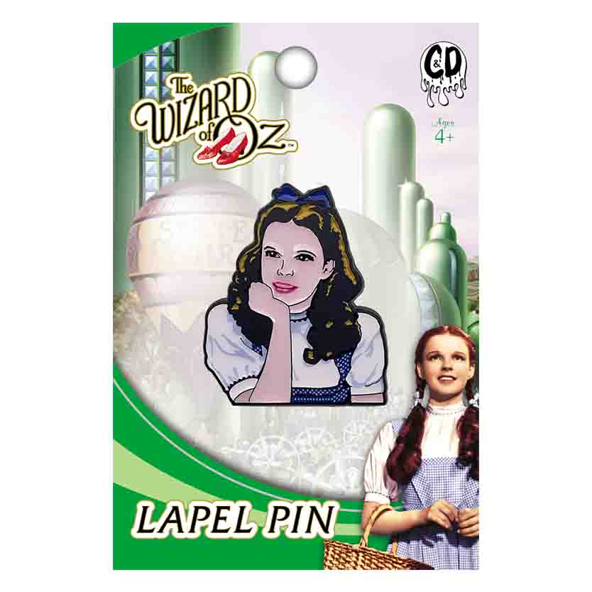 The Wizard of Oz Dorothy 1.25" Lapel Pin - 3 pc prepack