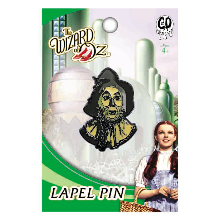 The Wizard of Oz Scarecrow 1.25" Lapel Pin - 3 pc prepack