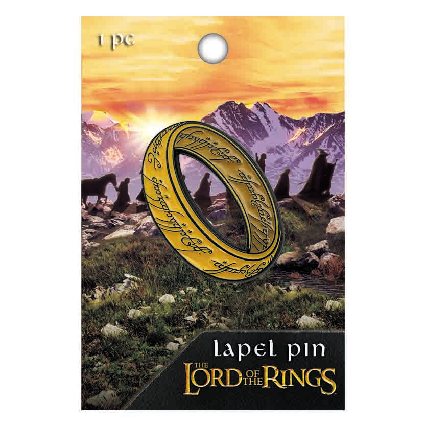 The Lord of the Rings the Ring 1.25" Lapel Pin - 3 pc prepack