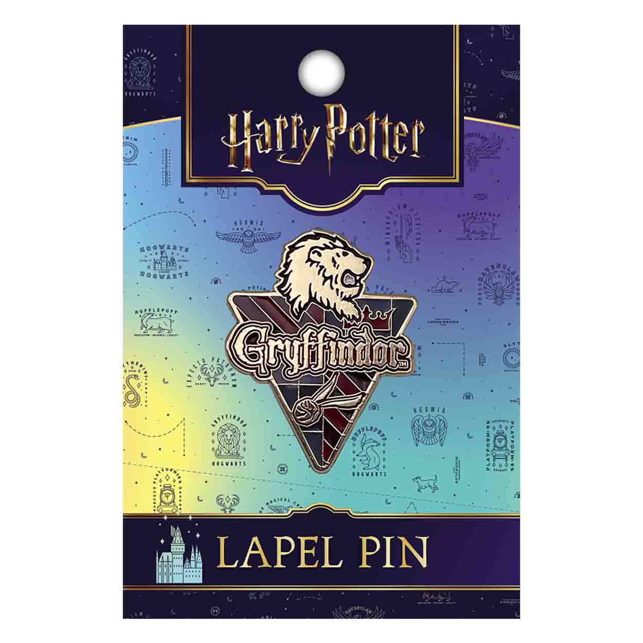 Harry Potter Gryffindor 1.25" Lapel Pin - 3 pc prepack