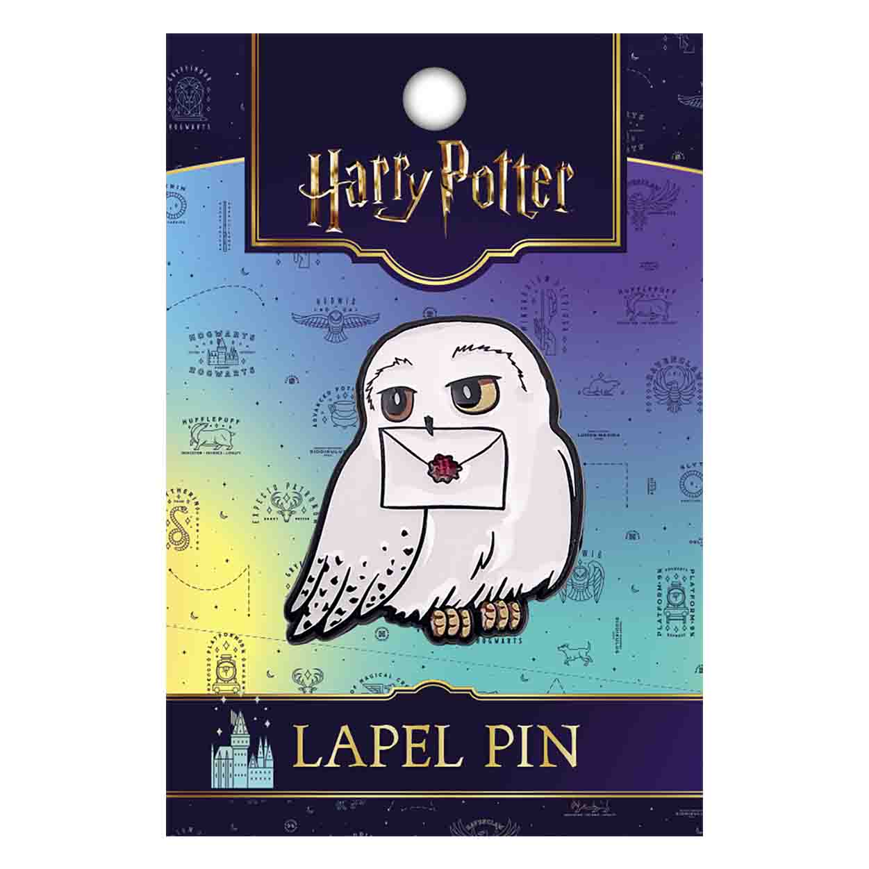 Harry Potter Hedwig 1.25" Lapel Pin - 3 pc prepack
