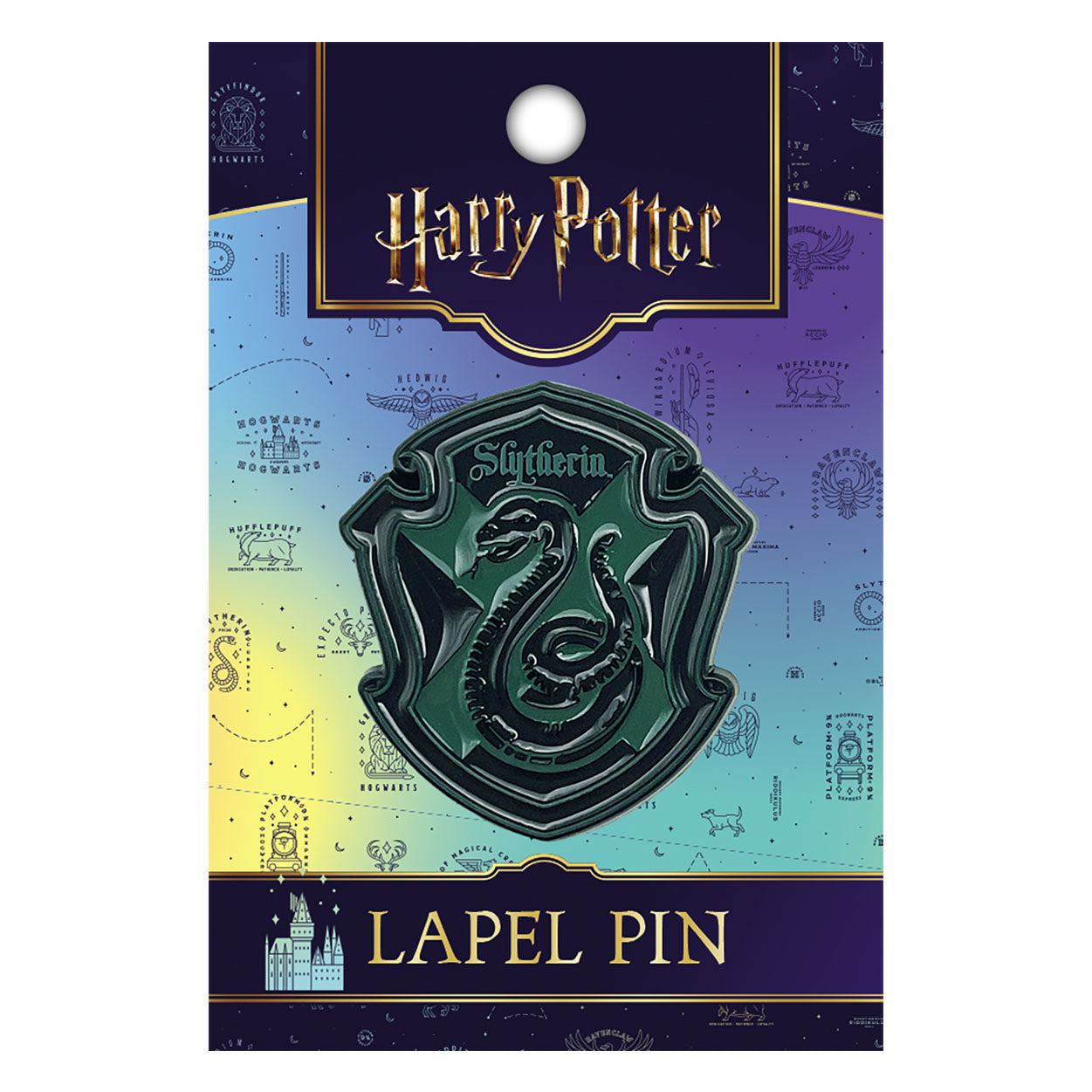 Harry Potter Slytherin 1.25" Lapel Pin - 3 pc prepack