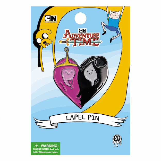 Adventure Time PB + Marcy 1.25" Lapel Pin - 3 pc prepack